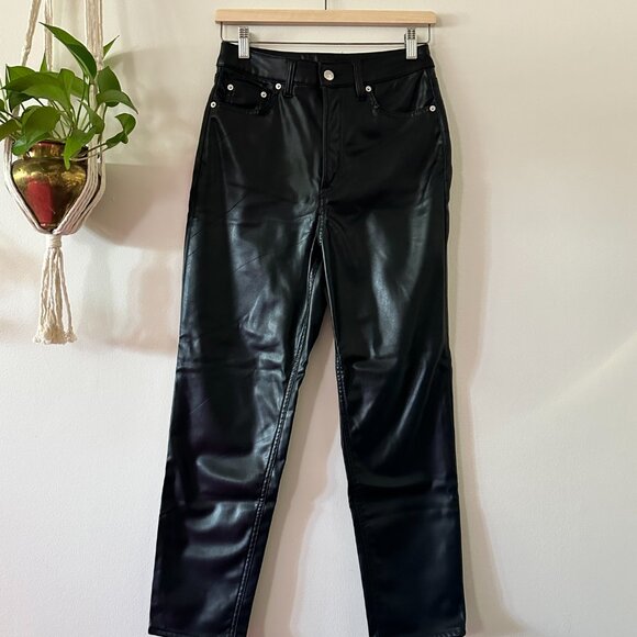 Faux Leather H&M Pants - Picture 5 of 5
